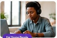 Young person learning